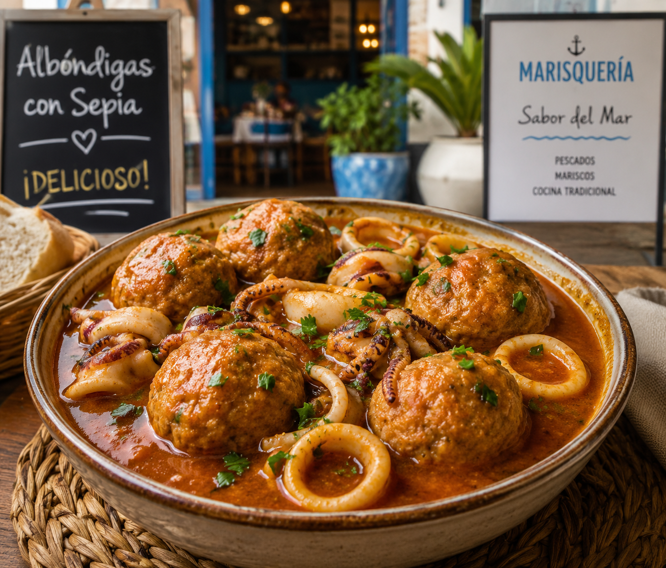 Where Can I Find the Best Albóndigas con Sepia Near Me?