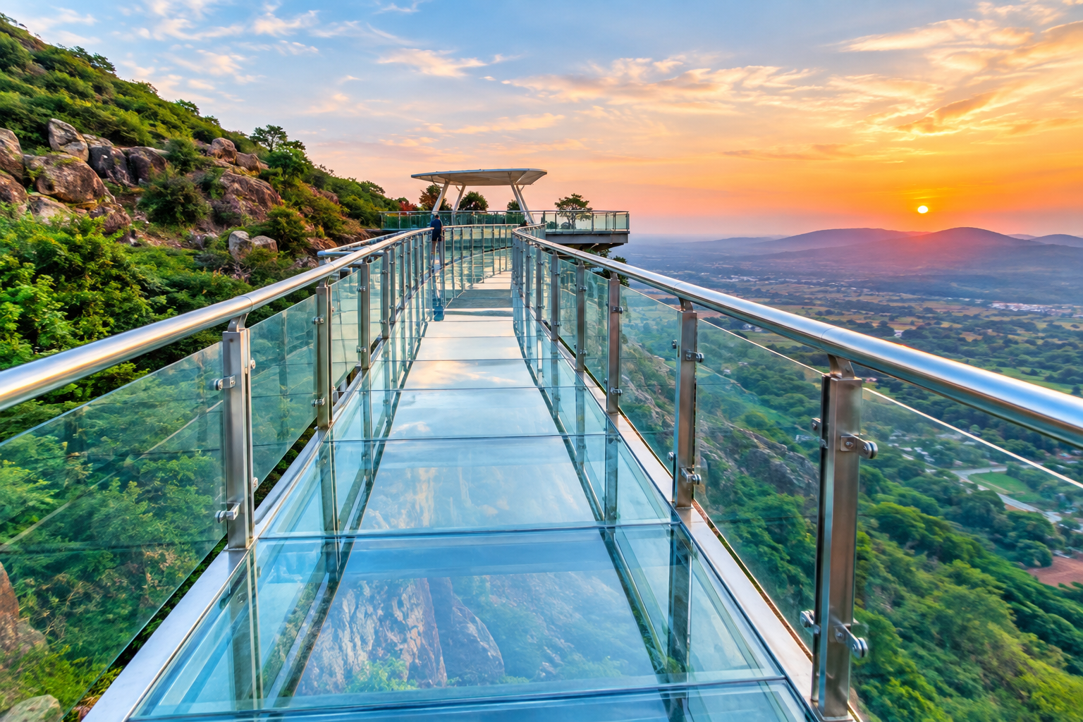 Rajgir Glass Bridge